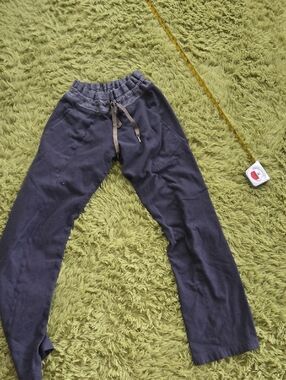 Men's Drawstring Casual Pants in Dark Blue